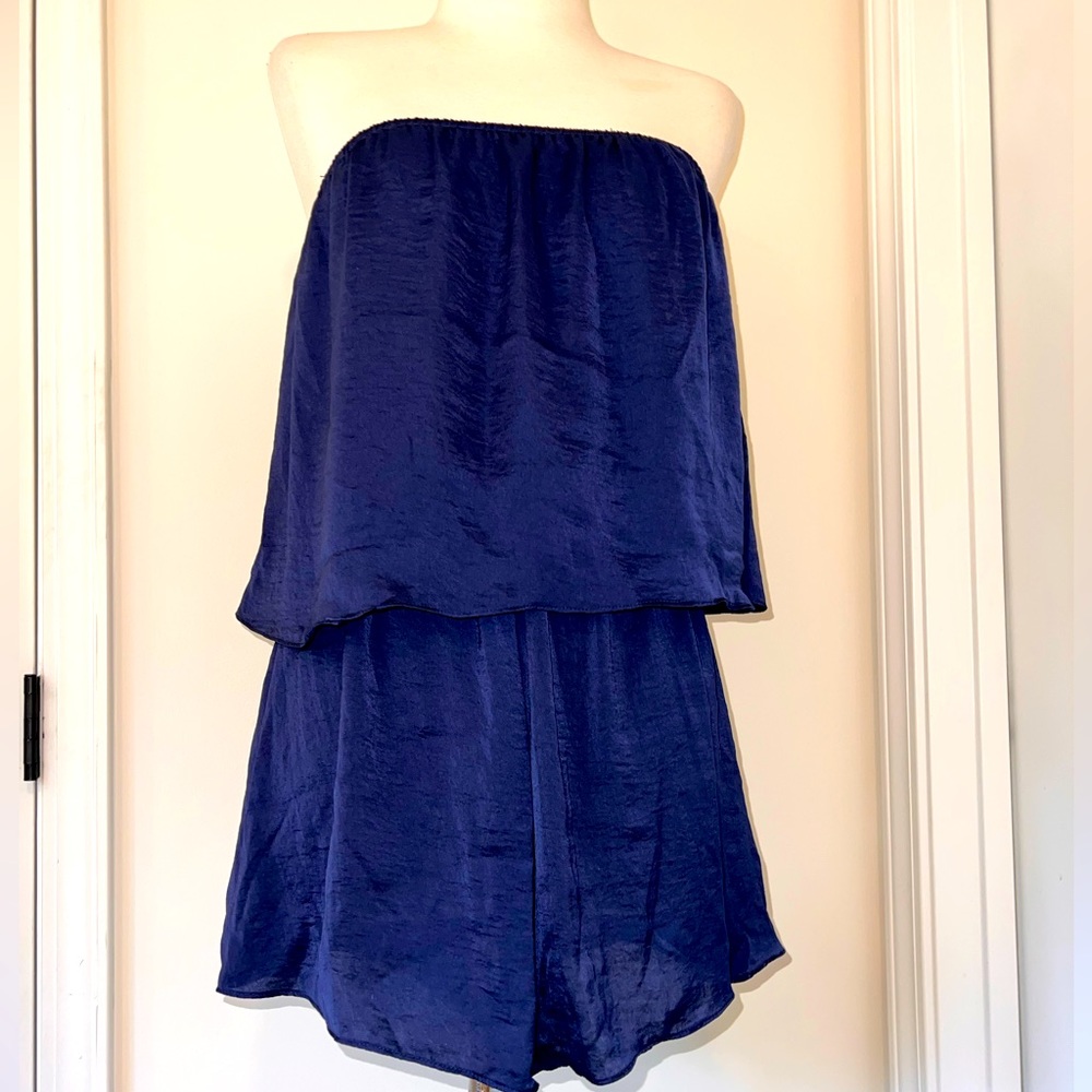 Strapless Romper
